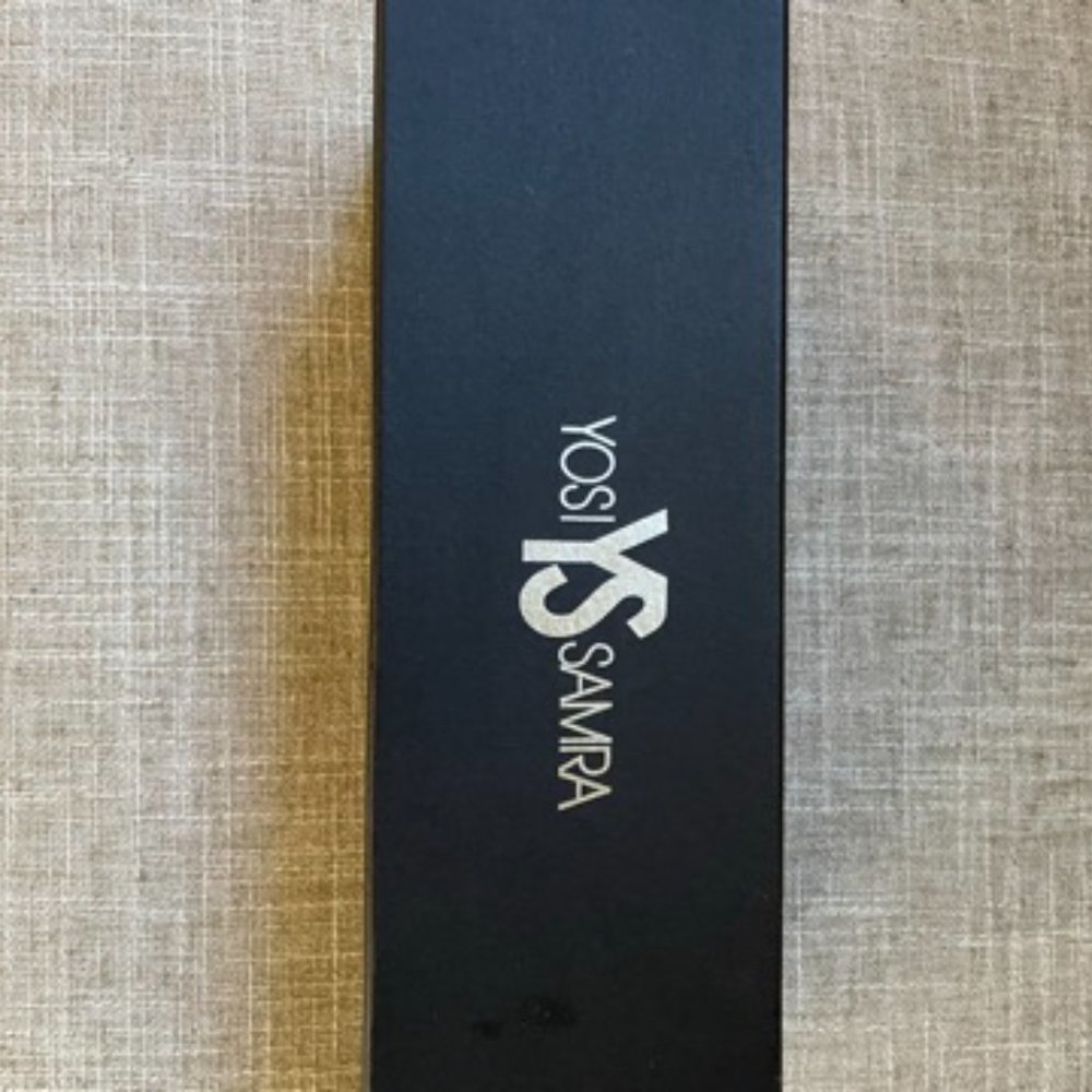 Yosi Samra Grey/White striped flip flops size 11 - Picture 4 of 5